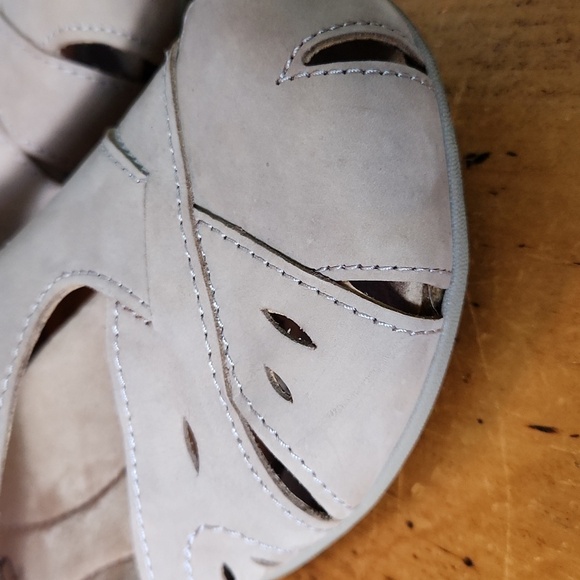 Earth Origins Womens Birdine Tan Slip On Slingback Sandals Shoes, Size 8w - Picture 5 of 10